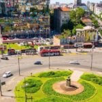 Dron slika kružnog toga u Beogradu