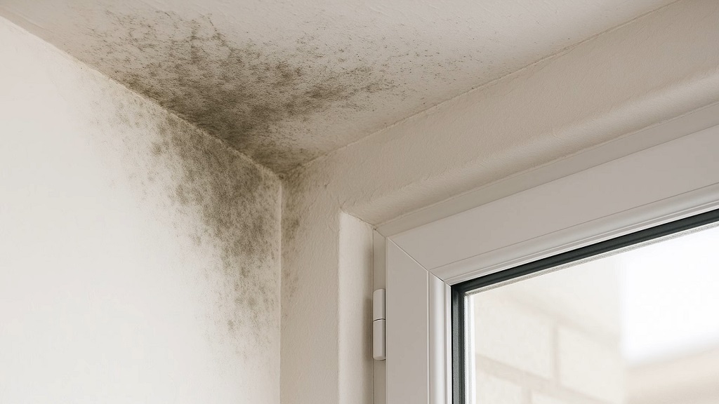 Buđ u ćoškovima vikendice