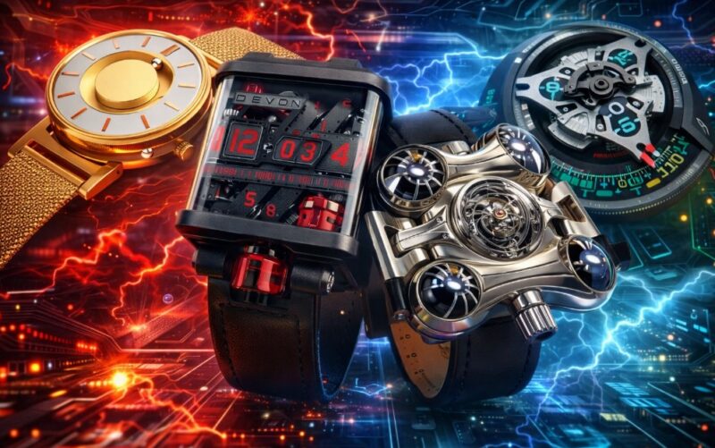 Najneobičniji satovi futurističkog izgleda