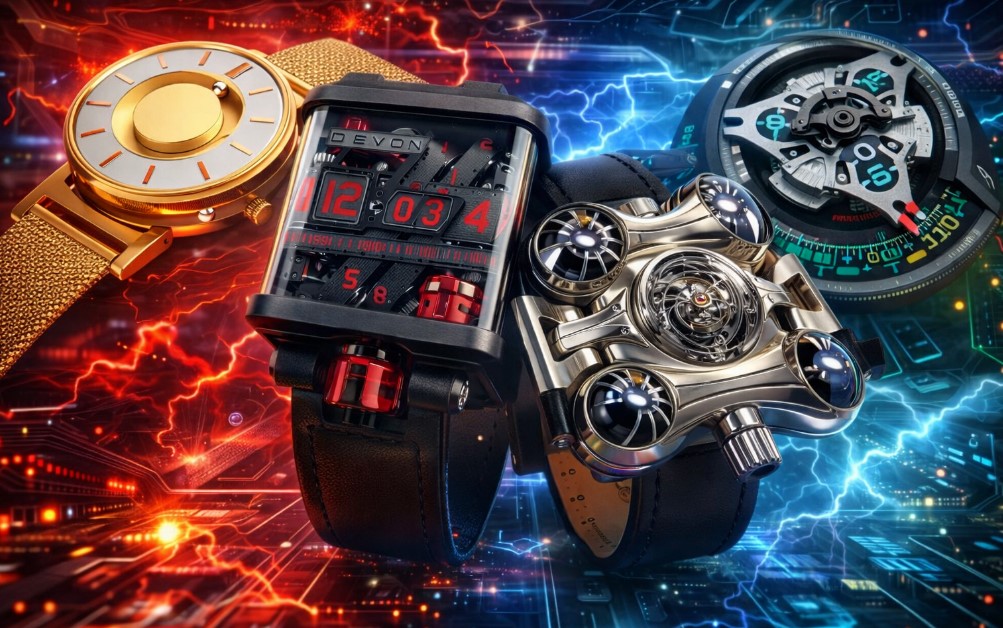 Najneobičniji satovi futurističkog izgleda