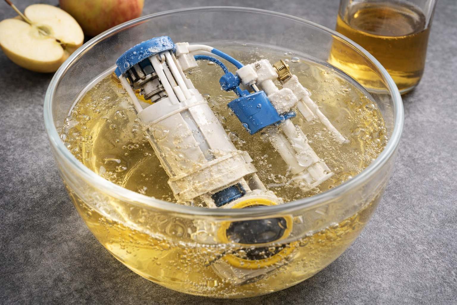 Skidanje kamenca pomocu mlakog sirceta